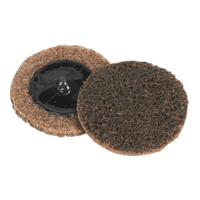 Sealey PTCQC50C Quick-Change Preparation Pad Ø50mm Coarse Pack of 10