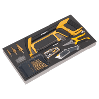 Sealey S01133 Tool Tray with Cutting & Drilling Set 28pc