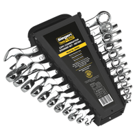 Sealey S0404 Combination Spanner Set 22pc Metric/Imperial