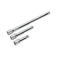 Sealey S0720 Extension Bar Set 3pc 1/2"Sq Drive