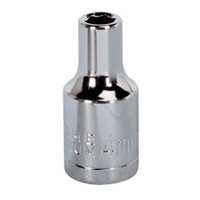 Sealey S1404 WallDrive® Socket 4mm 1/4"Sq Drive
