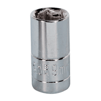 Sealey S1409 WallDrive® Socket 9mm 1/4"Sq Drive
