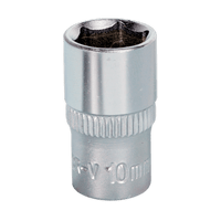 Sealey S1410 WallDrive® Socket 10mm 1/4"Sq Drive