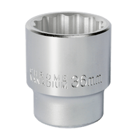 Sealey S34/36 WallDrive® Socket 36mm 3/4"Sq Drive