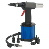 Sealey SA317 Air/Hydraulic Nut Riveter Heavy-Duty Vacuum System