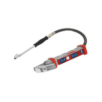 Sealey SA371 Tyre Inflator 0.5m Hose with Twin Push-On Connector