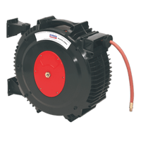Sealey SA8812 Retractable Air Hose Reel 15m Ø13mm ID Rubber Hose