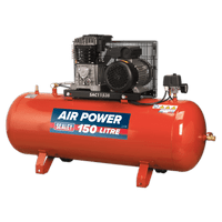 Sealey SAC1153B Compressor 150L Belt Drive 3hp with Cast Cylinders