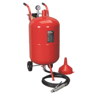 Sealey SB998 Shot Blaster with Water Trap & Wheels 75L