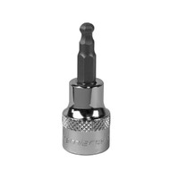 Sealey SBBH003 Ball-End Hex Socket Bit 5mm 3/8"Sq Drive