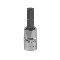 Sealey SBH004 Hex Socket Bit 6mm 1/4"Sq Drive