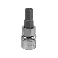 Sealey SBH012 Hex Socket Bit 9mm 3/8"Sq Drive