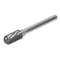 Sealey SDB02 Tungsten Carbide Rotary Burr Cylindrical Ball Nose 10mm