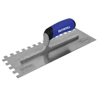 Faithfull FAIPTNT13SS Prestige Notched Trowel 330 x 115mm