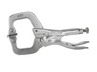 IRWIN Vise-Grip VIS4SP 4SP Locking C Clamp Swivel Pad 100mm (4in)