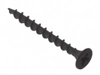 ForgeFix 3.5 x 50mm Drywall Screws Black Phosphate 200DWS50BP (200 Pack)
