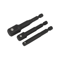 Sealey AK5521 Impact Socket Adaptor Set 3pcs