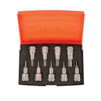 Bahco S9TORX 1/2 inch Torx Socket Set of 9 Metric